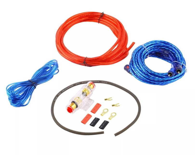 Kit de Instalacion cables de Audio (1500W) para Autos